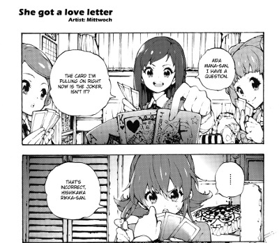 Dokidoki! PreCure - She got a love letter (Doujinshi)